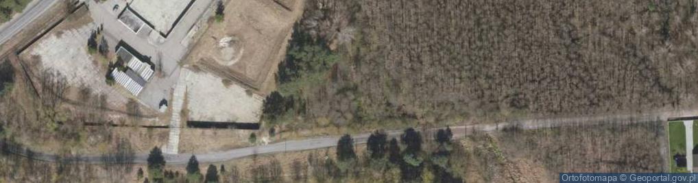 Zdjęcie satelitarne Zanocuj w lesie