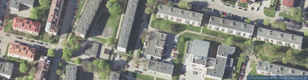Zdjęcie satelitarne Administracja os. nr 1 Spółdzielni Mieszkaniowej