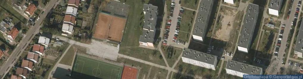 Zdjęcie satelitarne Administracja os. Piastów