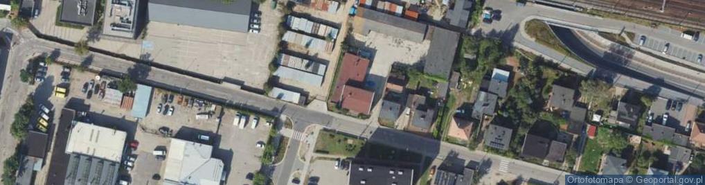 Zdjęcie satelitarne os. Zachodnie Wejherowskiej Spółdzielni Mieszk.