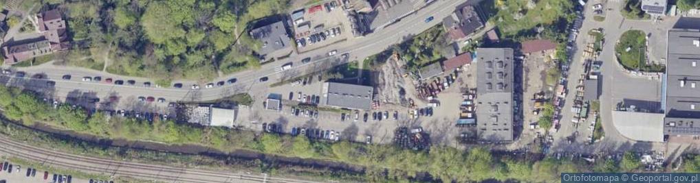 Zdjęcie satelitarne Zakład Budynków Miejskich w Cieszynie