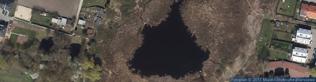 Zdjęcie satelitarne jez. Imielińskie