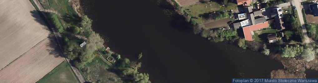 Zdjęcie satelitarne jez. Lisowskie