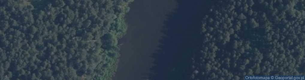 Zdjęcie satelitarne jez. Pieczysko