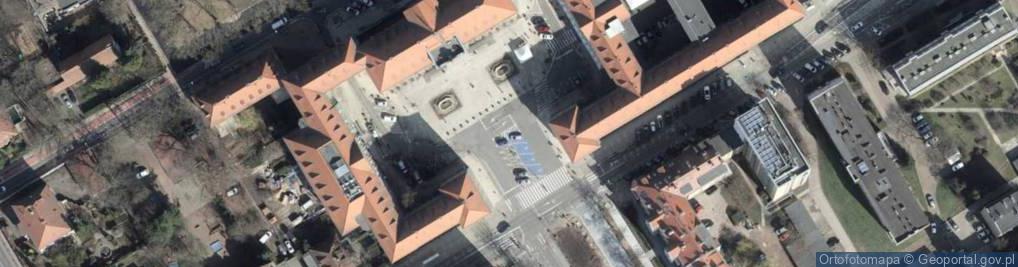 Zdjęcie satelitarne 0901 Flaga Szczecina Urząd Miejski SZN