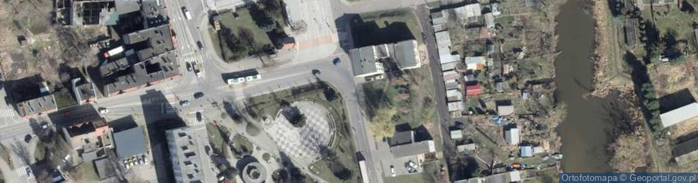 Zdjęcie satelitarne 0904 Rynek StrMiasta Police ZPL