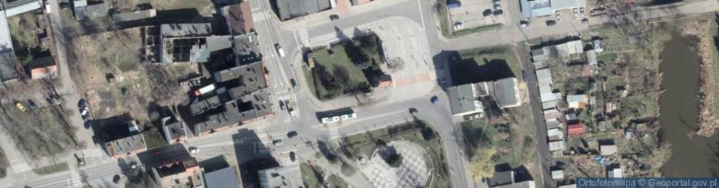 Zdjęcie satelitarne 0912 Kaplica Gotycka Iluminacja Police ZPL 2