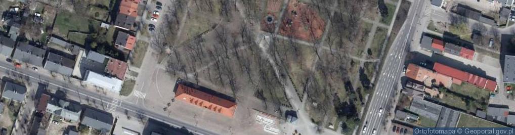 Zdjęcie satelitarne 0912 Kościuszko Monument in Aleksandrów Łódzki EZG