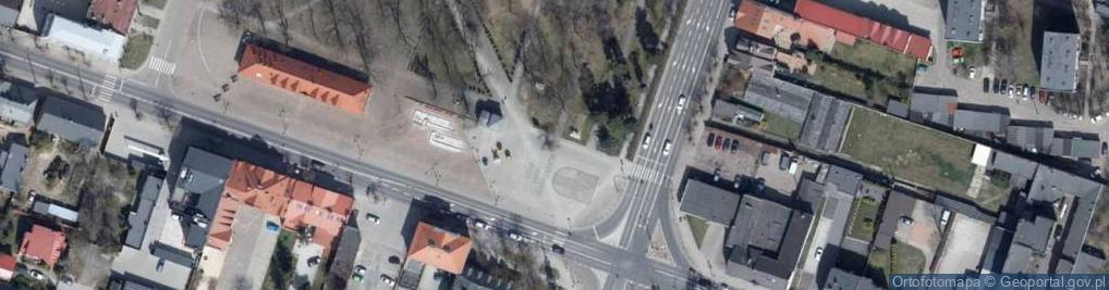 Zdjęcie satelitarne 0912 Nocą Aleksandrów Łódzki EZG