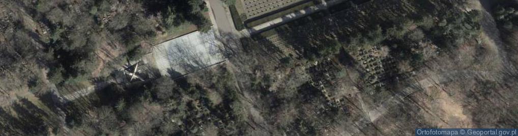 Zdjęcie satelitarne 1010 Cmentarz Centralny Szczecin SZN 1AWP