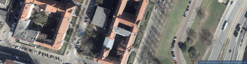 Zdjęcie satelitarne AkademiaMorskaWSzczecinie