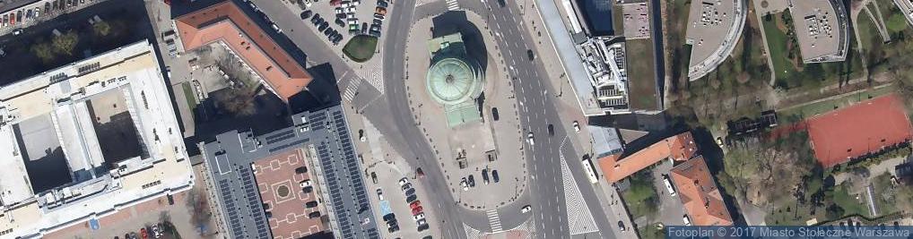 Zdjęcie satelitarne Alexander Church Warsaw