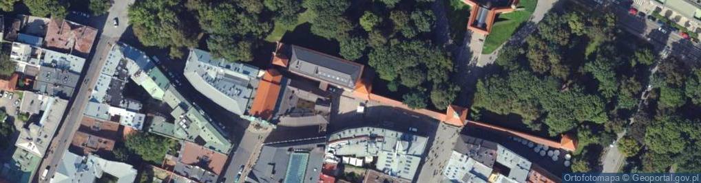 Zdjęcie satelitarne Baszta Stolarska