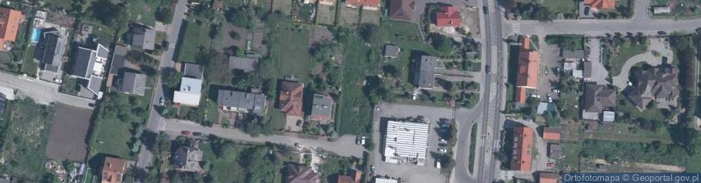 Zdjęcie satelitarne BielanyWroclawskieKosciol