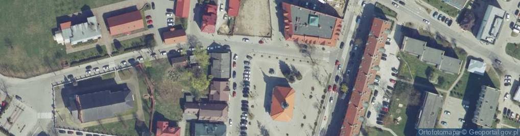Zdjęcie satelitarne Bielsk Podlaski - Town hall