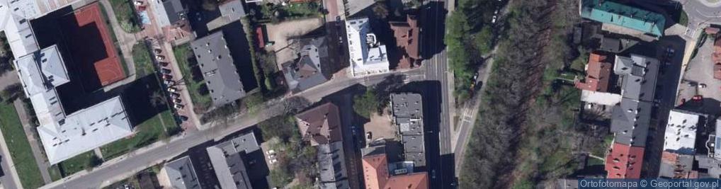 Zdjęcie satelitarne Bielsko-Biała, Banialuka