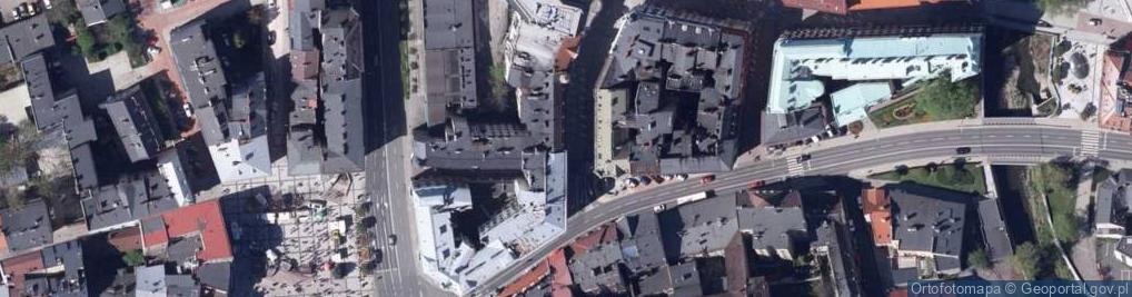 Zdjęcie satelitarne Bielsko-Biała, Barlickiego 4-2 tabliczka