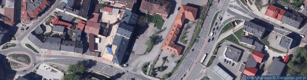 Zdjęcie satelitarne Bielsko-Biała, Dwór Kontznera