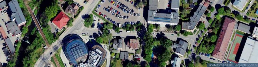 Zdjęcie satelitarne Bielsko-Biała, Dworkowa 6