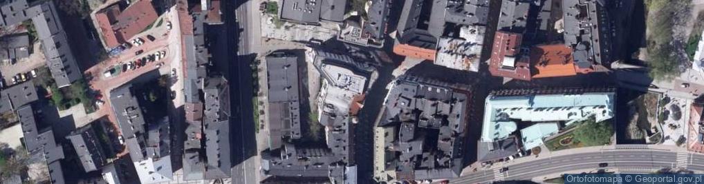 Zdjęcie satelitarne Bielsko-Biała, intersection of Barlicki Str. with 11 Listopada Str