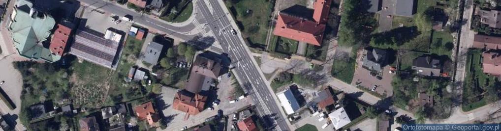 Zdjęcie satelitarne Bielsko-Biała, Leszczyny