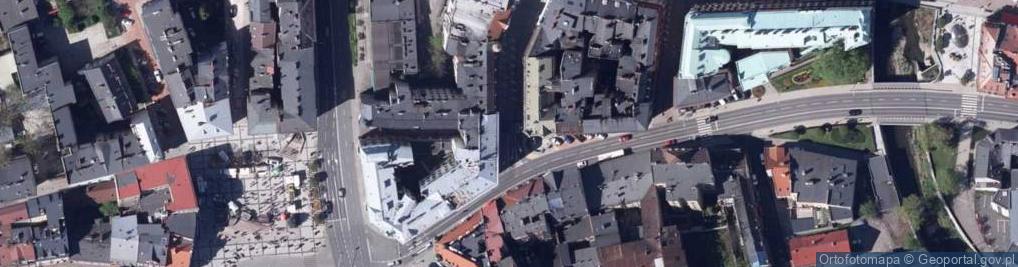 Zdjęcie satelitarne Bielsko-BIała, Norbert Barlicki Street 1917