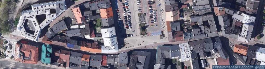 Zdjęcie satelitarne Bielsko-Biała, Wojska Polskiego Square panorama