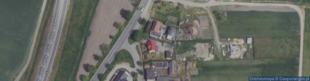 Zdjęcie satelitarne Bolechowo stempel