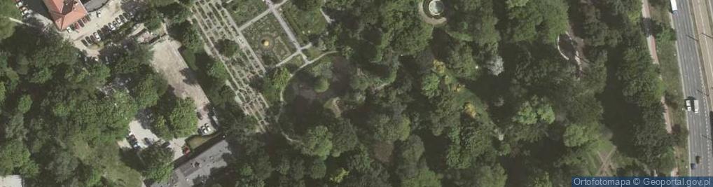 Zdjęcie satelitarne Botanical garden Krakow (2006-05-13) 02