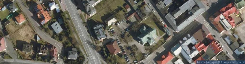 Zdjęcie satelitarne Bp deptak ulica brzeska