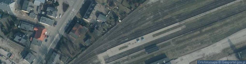 Zdjęcie satelitarne Brodnica wąskotorowowa1