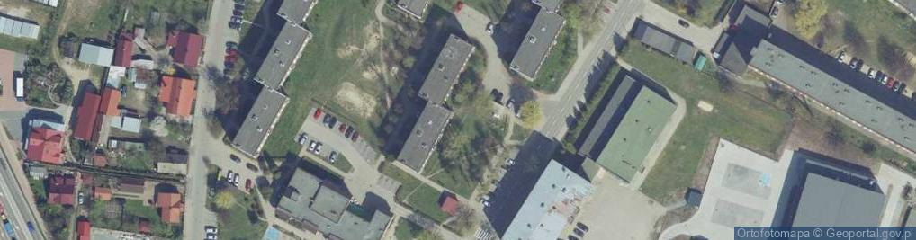 Zdjęcie satelitarne Brosen bielsk podlaski zespol klasztorny2
