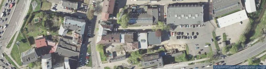 Zdjęcie satelitarne Budynek fabryki Wolskiego