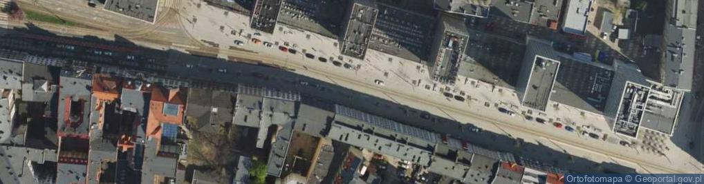 Zdjęcie satelitarne Budynek Poczty sw Marcin Poznan