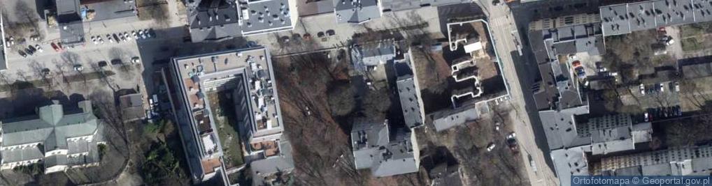 Zdjęcie satelitarne Budynek Tuwima 17 Lodz