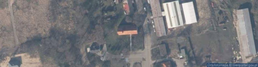 Zdjęcie satelitarne Buk (pow policki)-kosc sw Antoniego