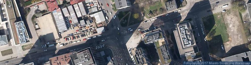Zdjęcie satelitarne Bundesarchiv Bild 101I-270-0298-07, Polen, Ghetto Warschau, Mauer