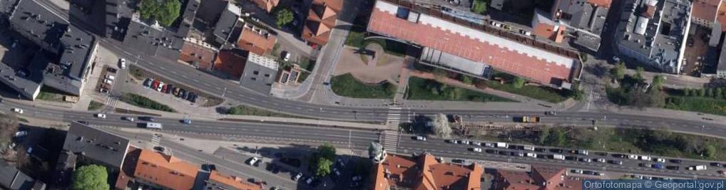 Zdjęcie satelitarne Bydgoszcz Kazimierz Wielki monument