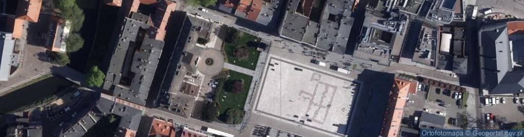 Zdjęcie satelitarne Bydgoszcz Rynek kamienice nr 5 i 7
