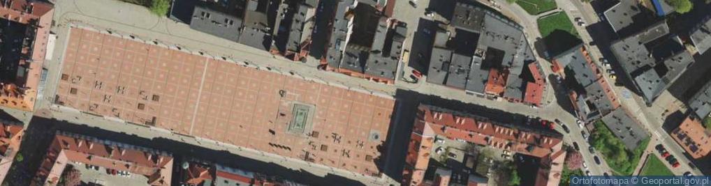 Zdjęcie satelitarne Bytom - Kamienica przy Rynku 03