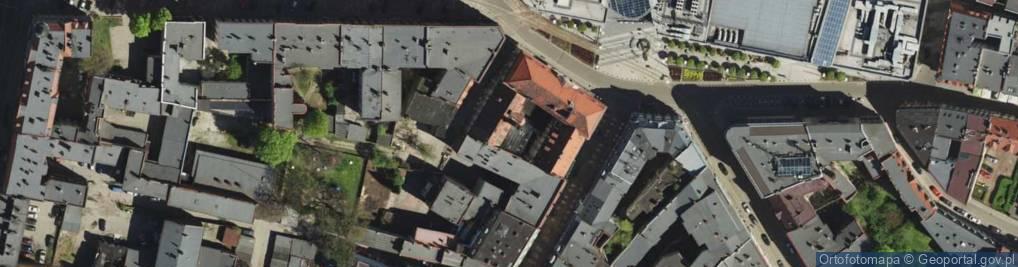 Zdjęcie satelitarne Bytom - Plac Kościuszki 01
