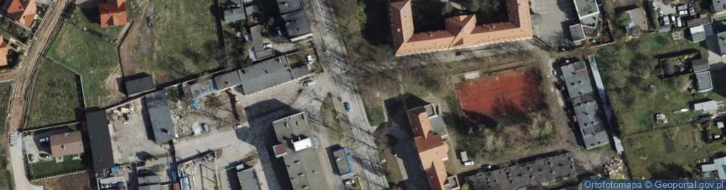 Zdjęcie satelitarne Centrum Ksztalcenia Ustawicznego w Chojnicach