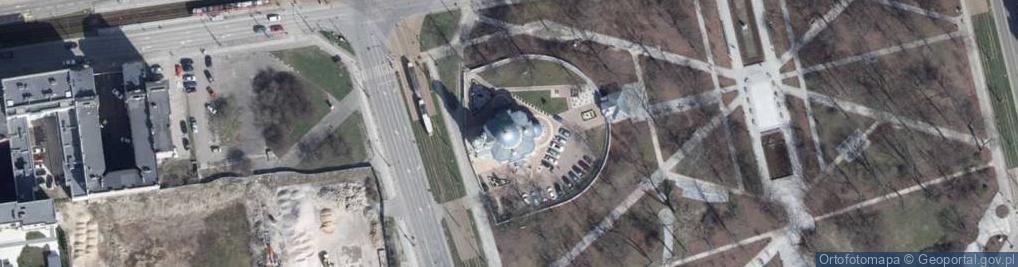 Zdjęcie satelitarne Cerkiew Aleksandra Newskiego w Łodzi2