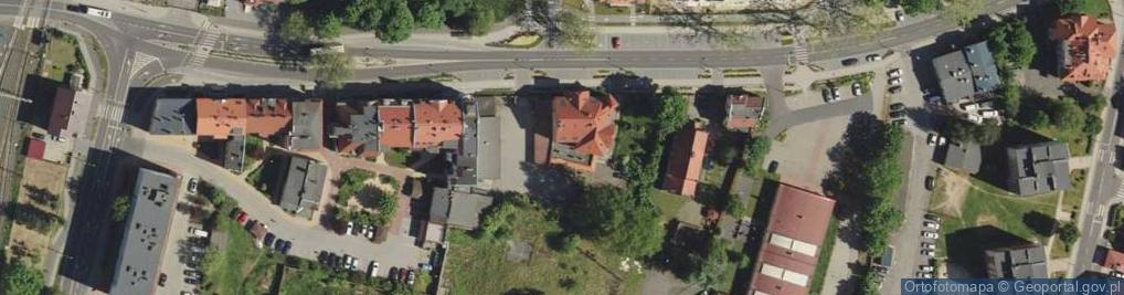 Zdjęcie satelitarne Cerkiew pw. Świętej Trójcy w Lubinie