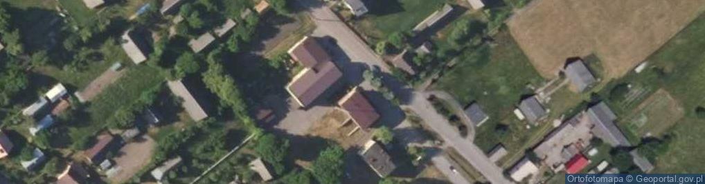 Zdjęcie satelitarne Cerkiew w Dubiczach front view