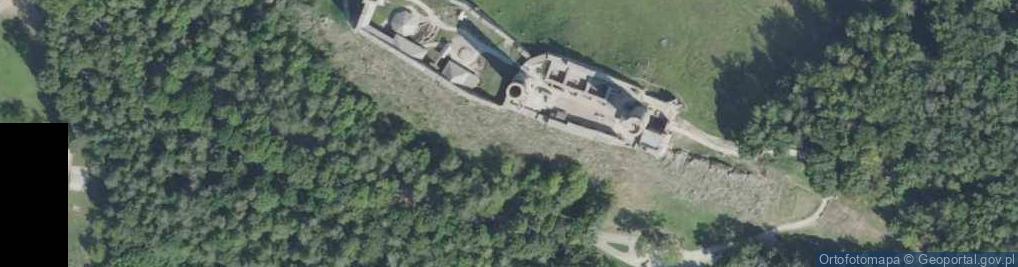 Zdjęcie satelitarne Checiny w gerson