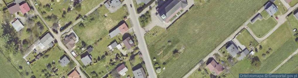 Zdjęcie satelitarne Chudów kościół 2 24.05.2009 p