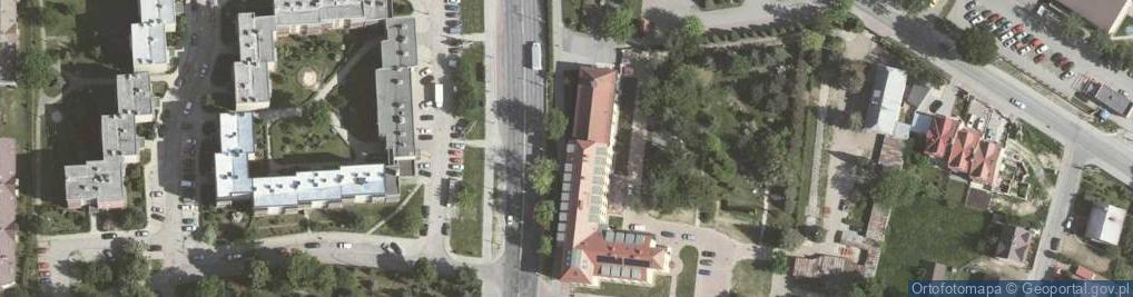 Zdjęcie satelitarne Church of the Sacred Heart of Jesus, 2 Saska street,Plaszow,Krakow,Poland