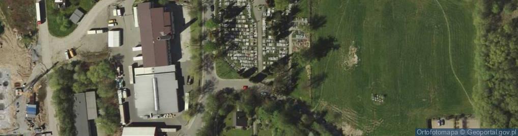 Zdjęcie satelitarne Cieszyn-bobrek