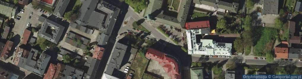 Zdjęcie satelitarne Cieszyn - Kościół Bonifratrów